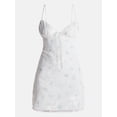 thumbnail image 5 of No Boundaries Embroidered Organza Mini Dress, Women’s XXS-XXL, 5 of 5