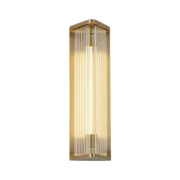 WV339112VBCR-Alora Lighting-Sabre - 6W LED Bath Vanity-11.13 Inches Tall and 4.38 Inches Wide-Vintage Brass Finish