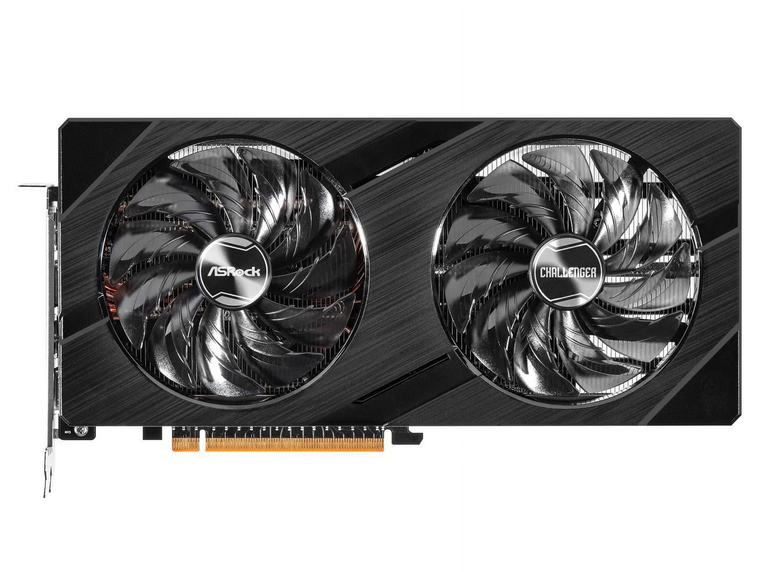 ASRock Radeon RX 6600 Graphics Card, 8GB GDDR6, PCI Express 4.0