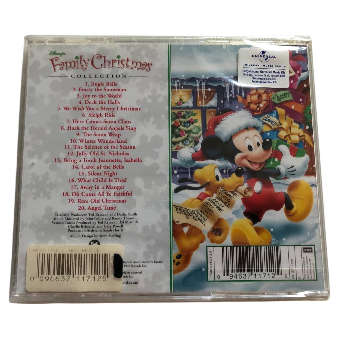 Disney's Family Christmas Kids Music CD - Walmart.com