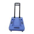 thumbnail image 5 of 440.92lbs Folding Hand Truck Blue Heavy Duty Dolly Luggage Moving Cart Platform Cart Dolly for Goods Loading and Unloading, Luggage Moving, 5 of 17