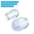 thumbnail image 4 of REGALWOVEN Kitchen Sinks Rack Feet, Plastic Sink Protector Feet with Bumpers Cover for Sink Rack Grid Clear, 4 of 7