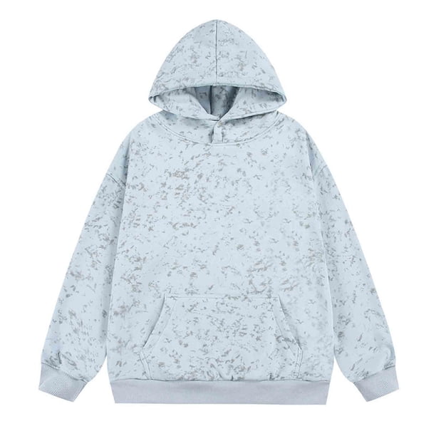 pstuiky Camisas suaves de manga larga para hombre, Sudadera con capucha de manga larga de color liso para hombre camisetas de hombre l