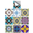 thumbnail image 1 of Espejo de pared de 20 x 20 cm con patrón de mosaico autoadhesivo para puerta y ventana de casa. Tipo G, 1 of 9