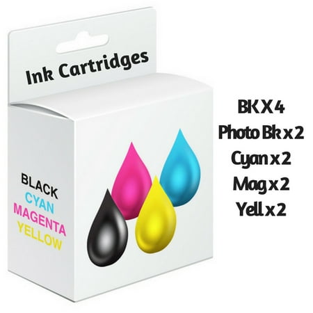 Generic 12 Pack High Capacity Ink PBK BK C M Y for Epson T273 (Epson