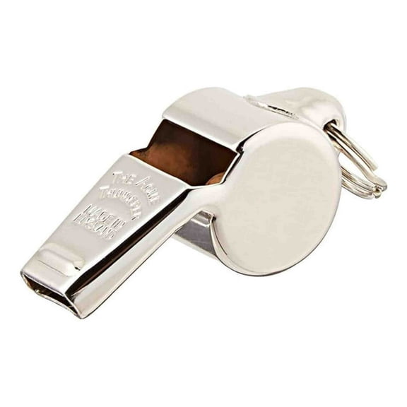Acme Thunderer Official Referee Whistle 59.5 Silver Nickel Plated