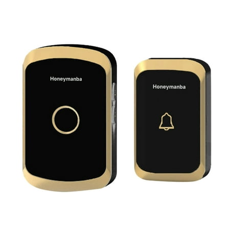Honeymanba Electric door bells, Battery Operated Door Chimes, Long Range and Waterproof