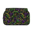 thumbnail image 2 of Easygdp Neon Mardi Gras para Estuche de Lápices con Tapa Flip, Suministros de Oficina y Universidad para Adolescentes y Adultos, 2 of 7