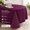 Burgundy, variant on Poly-Cotton Twill Oval Tablecloth 70x104in - Stain & Wrinkle Resistant Table Linen for Dining, Events, Parties - Jade