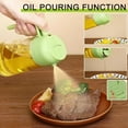 thumbnail image 3 of Evermire Two in One Oil Dispenser, 2 In 1 Oil Dispenser And Oil Sprayer, Oil Sprayer for Cooking, Oil Dispenser for Kitchen Spray, 2 in 1 Glass Oil Sprayer & Dispenser Bottle for Olive (Green,600ml), 3 of 5