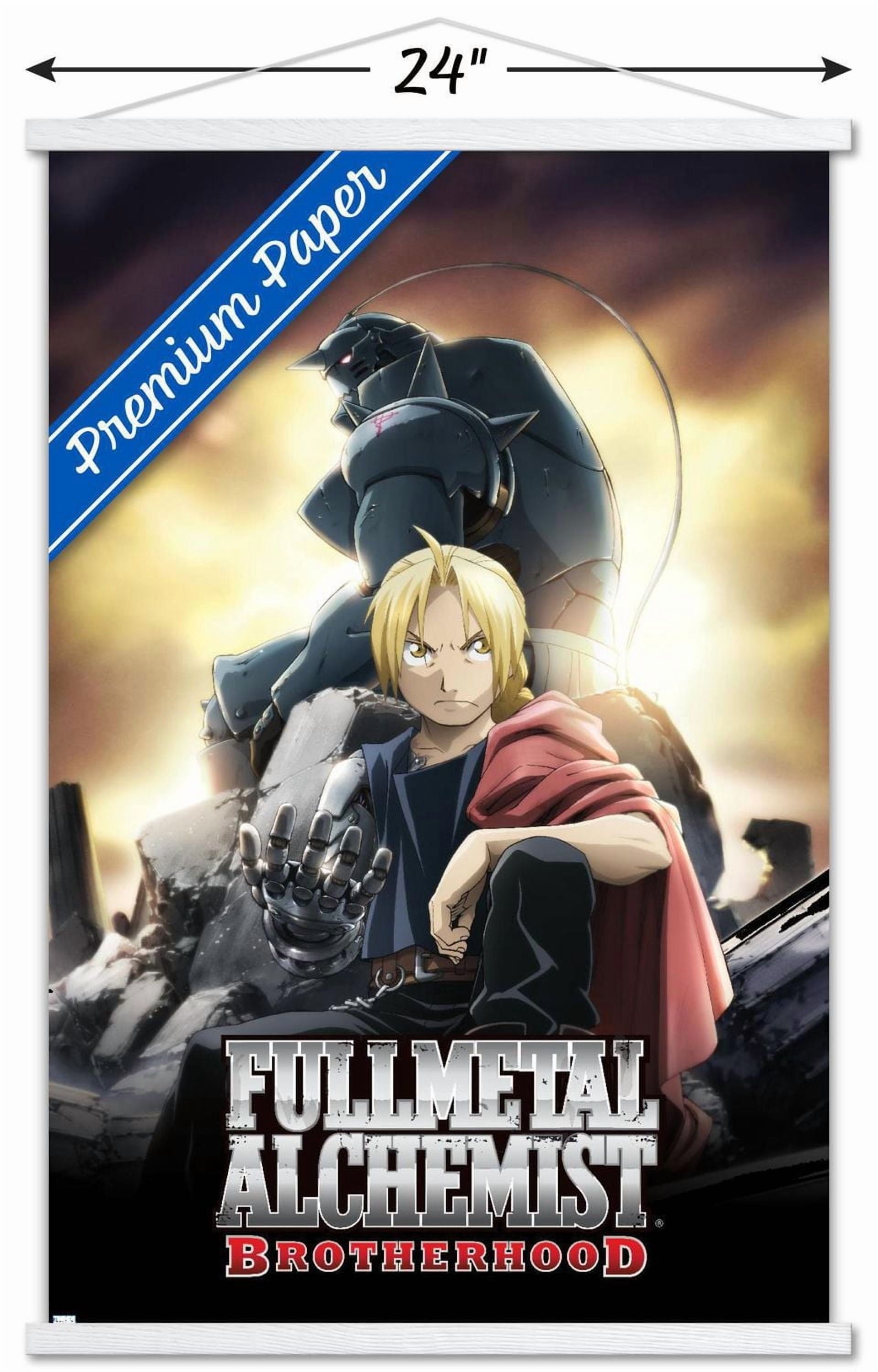 Fullmetal Alchemist: Brotherhood - Key Art 1 Wall Poster, 22.375" x 34"