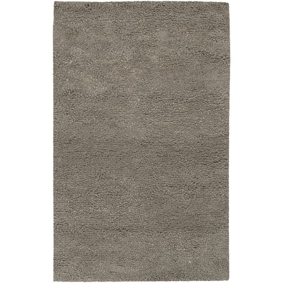 Surya Metropolitan Shag Area Rug MET-8686 Gray Shag Shaggy 3' 6" x 5' 6" Rectangle