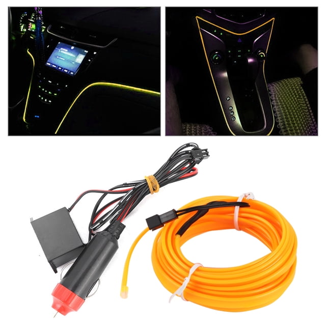 Piezas de modificación de automóviles, tira de luces decorativas para automóviles, lámpara decorativa LED para automóviles, iluminación interior para automóviles, decoración, diseño de última generac