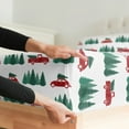 thumbnail image 5 of CGK Linens 4-Piece Christmas Holiday Sheet Set - Full Size Xmas Winter Bedding With Vibrant Festive Patterns, Truck, 5 of 6