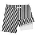 thumbnail image 4 of Boys Swim Trunks with Compression Liner Quick Drying Regular Fit Casual Board Shorts Summer Swimming Clothing Black Size 7-8 Years, 4 of 4