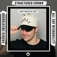 thumbnail image 3 of Vegas Embroidered Baseball Cap, Adjustable Snapback Hat with Bold Arched Lettering, Classic Curved Brim Cap for Men and Women, Perfect for Travel, Streetwear, Sports, Concerts and Everyday Style, 3 of 5