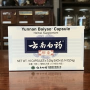 Yunnan Baiyao Herbal Supplement Capsules, 16 Ct
