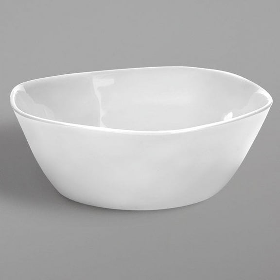 American Metalcraft CBL78CL Crave 2.5 Qt. Cloud Melamine Serving Bowl