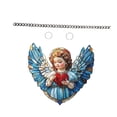 thumbnail image 2 of Adorno colgante de Ángel, cartel colgante para el Día de San Valentín, decoraciones para el Día de San Valentín, placa de pared de fácil instalación, 2 of 9