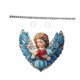 thumbnail image 2 of Adorno colgante de ángel, cartel colgante del día de San Valentín para puerta principal de oficina, 2 of 9