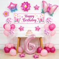 thumbnail image 3 of Decoraciones con globos de cumpleaños, tema de la sexta mariposa de HAUCIAJEIN, 3 of 9