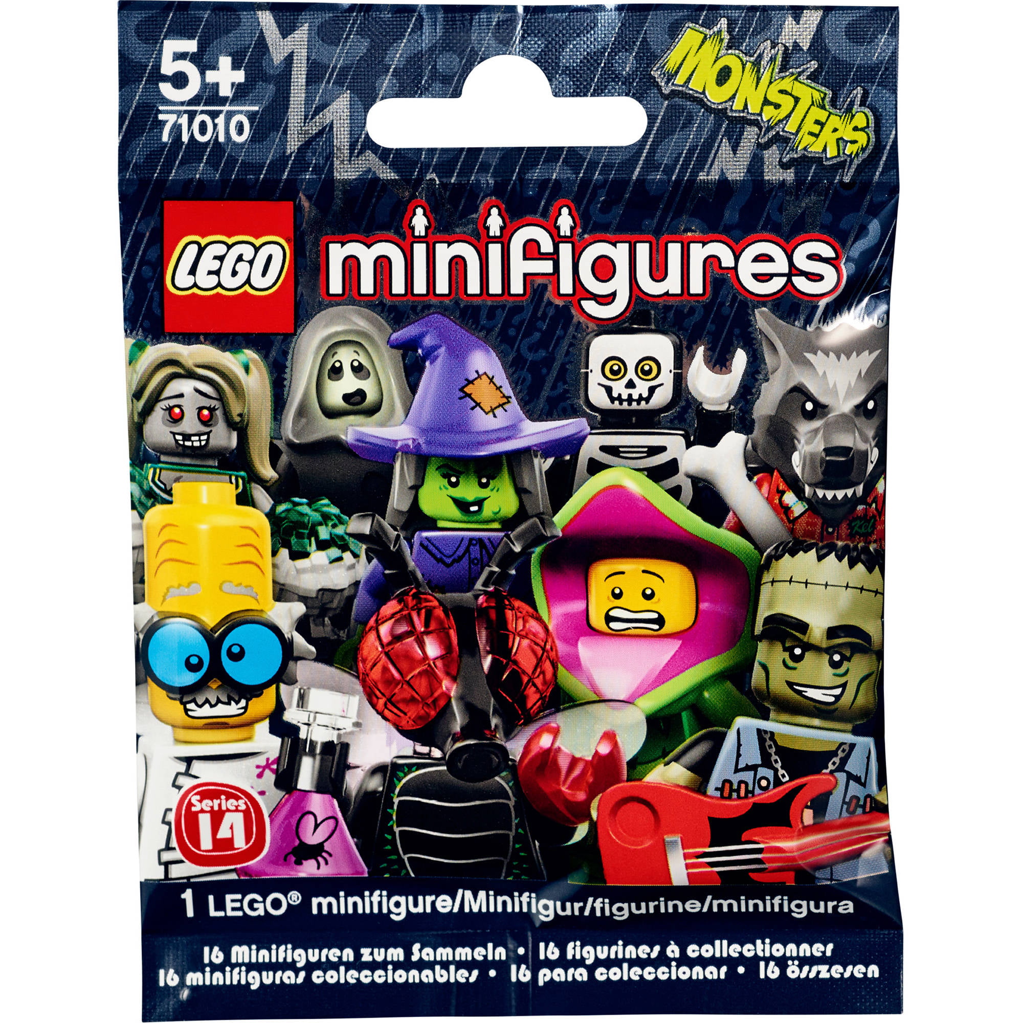 skære Vilje Glamour LEGO Minifigures Series 14: Monsters - Walmart.com