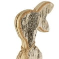 thumbnail image 5 of Northlight Rustic Wooden Rabbit Silhouette Easter Decoration - 12", 5 of 7