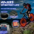 thumbnail image 3 of Activ Life LED Bike Wheel Lights Bicycle Spoke Light Accessories for Night Riding Orange, 3 of 8