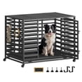 thumbnail image 1 of Jaula para perros SONGMICS HOME Heavy-Duty XL para perros grandes, color negro, 1 of 6