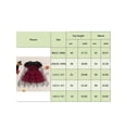 thumbnail image 4 of SUNSIOM Robe d'Halloween pour Petite Fille Style Gothique Imprimé Toile d'Araignée Col Rond Manches Courtes Robe en Tulle à Volants Superposés pour Fête Scène, 4 of 6