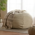 thumbnail image 2 of Achille Modern Shearling 5 Foot Bean Bag, 2 of 5