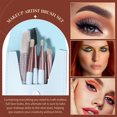 thumbnail image 5 of Juego de brochas de maquillaje para sombras de ojos, correctores y polvos de Ficarrico, 5 of 5
