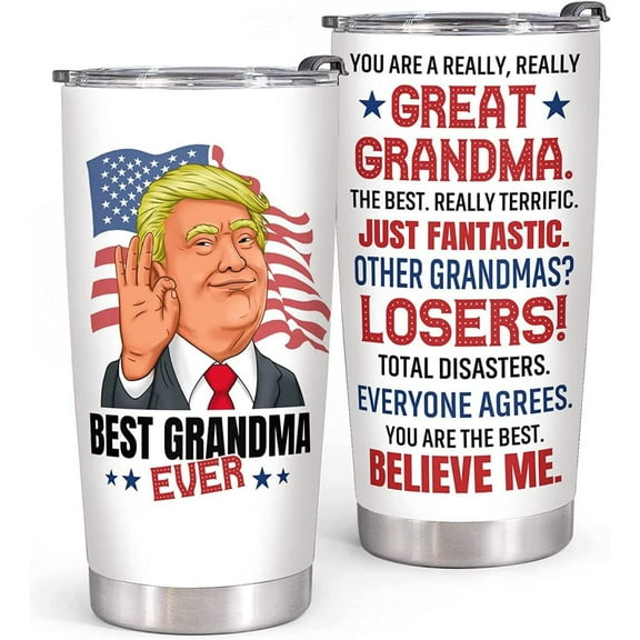 Mothers Day Gifts for Grandma Grandkids - Great Grandma Gifts - Grandma Birthday Gifts, Gifts for Grandma Birthday, Birthday Gifts for Grandma, Best Grandma Gifts - Best Grandma Tumbler 20 Oz