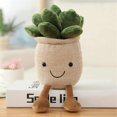 thumbnail image 2 of Poupée en Peluche, Jouet en Pot Simulation Plante Décoration Intérieure, 2 of 8