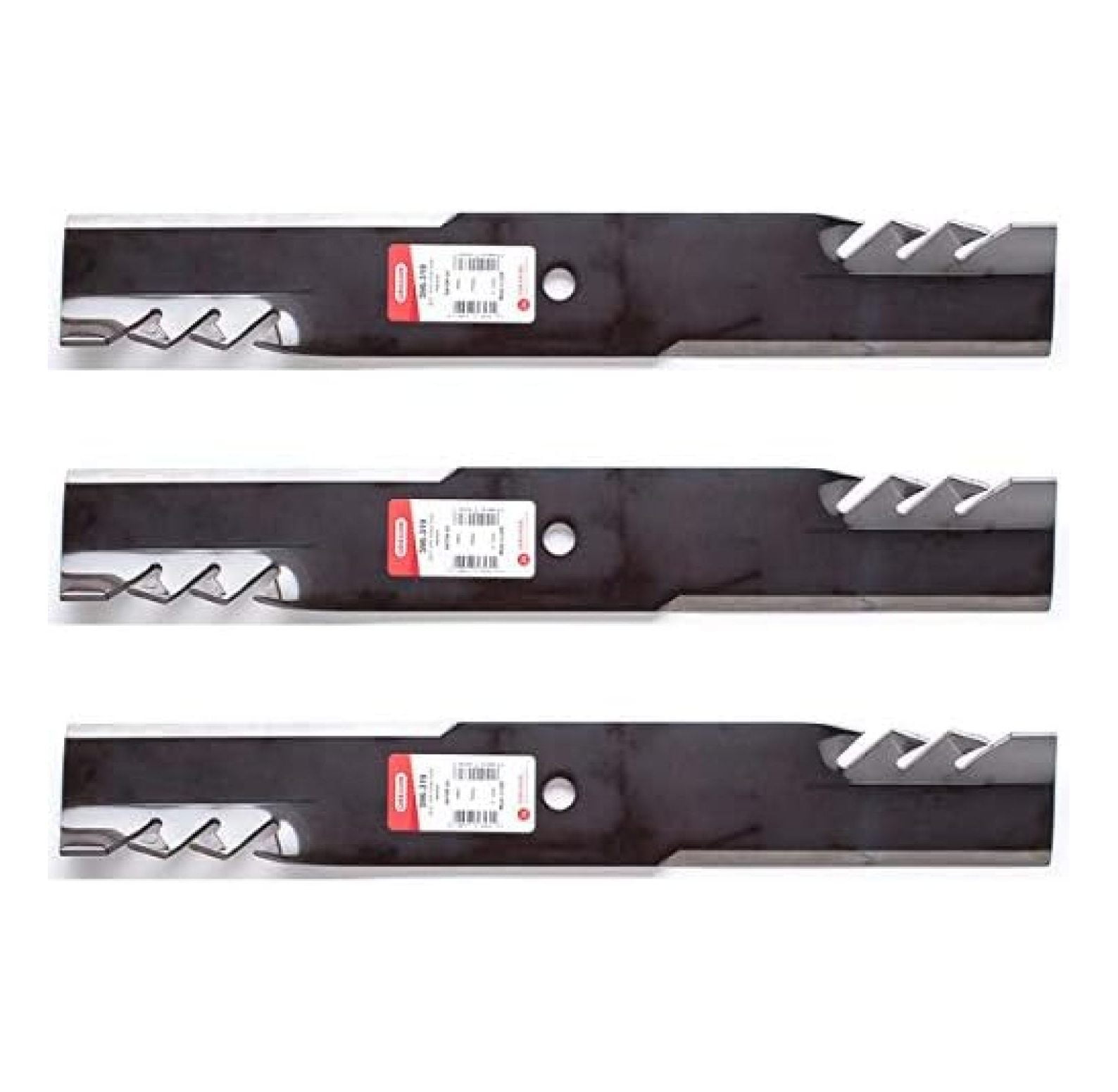 Toro 60 Inch Mower Blades - 596-319 G5 Replacement Blades for 105-7718, 105-7777, 105-8777 - 3.00" Width, 20.5" Length