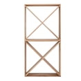 thumbnail image 2 of Canddidliike Sustainable Wine Shelf, 24-Bottle Organizer, X-Divider, 2-Pack, 19.69" Cube, 2 of 4
