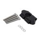 thumbnail image 1 of Elevador de manillar de motocicleta universal de 30 mm de altura, abrazadera de montaje de barra de aluminio compatible Negro 22mm, 1 of 9