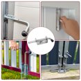 thumbnail image 5 of Unique Bargains Barrel Bolt Latch, 2 Pack 10x120mm - Stainless Steel Spring Loaded Gate Latch Pin for Door (Silver), 5 of 5