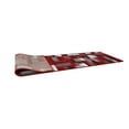 thumbnail image 6 of Handcraft Abstract  Red/Silver/Gray Geometric Modern Squares Pattern Area Rug 2 ft. by 7 ft. Runner., 6 of 7