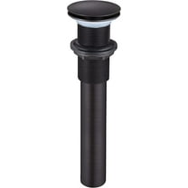 HEATGENE Bathroom Sink Drain Venetian Bronze, Pop Up Drain without Overflow, Pop Up Drain Stopper for Bathroom Sink, Bathroom Sink Drain Stopper Pop Up, Fits 1-1/2" Opening with a 1-1/4" Tailpiece