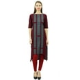 thumbnail image 3 of Phagun Tunique Indienne en Coton pour Femmes Ourlet Asymétrique Kurti Décontracté Kurta, 3 of 8