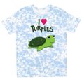 thumbnail image 3 of Inktastic I Love Turtles T-Shirt, 3 of 5