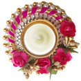 thumbnail image 2 of Swadeshi Desire™Decorative Diya Set Corporate Gift Diwali Gift Diya /Home Decoration Light Diya Set with Diya (Pack of 4), 2 of 2