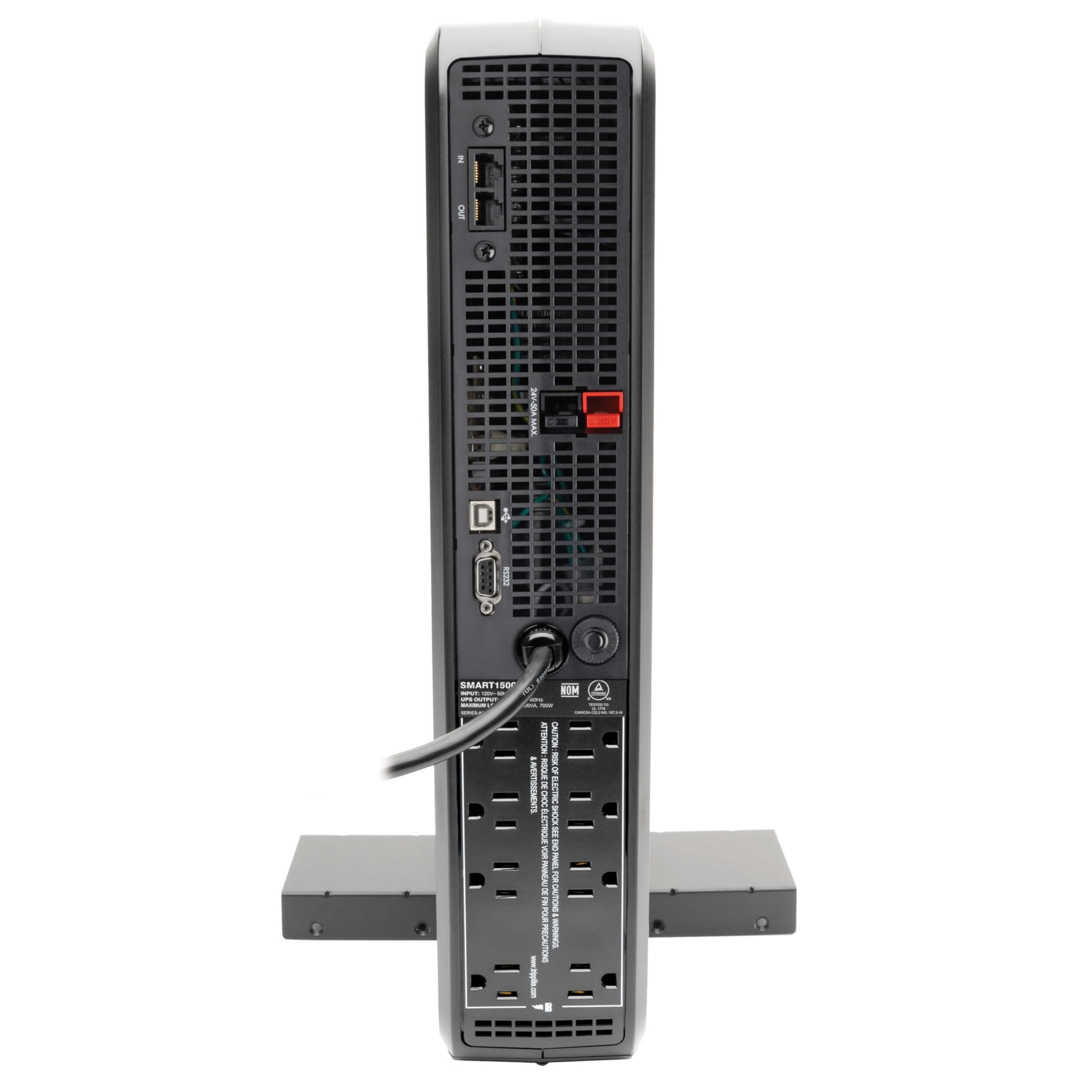 Tripp Lite SmartPro LCD 120V 1500VA 900W Line-Interactive 2U Rack/Tower UPS