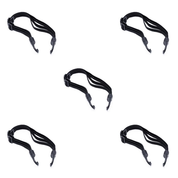 Eigraketly cuerda de casco retráctil cuerda elástica universal de alta resistencia correa fija casco equipaje cable flexible para bicicleta Type2 NO2