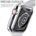 thumbnail image 4 of BRG Case for Apple Watch Series SE 3 2 Screen Protector 42mm, [2 Pack] Soft TPU HD Clear Ultra-Thin Overall Protective Cover Case, 4 of 7