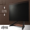 thumbnail image 6 of FITUEYES Universal TV Stand/Base Swivel Tabletop TV Stand with Mount for 55 to 86 inch LCD LED TVs, Walnut Wood  Base,Holds up to 110lbs, 6 of 7