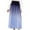 Blue, variant on Maoxin Skirt for Women Ladies' Gradient Pleated Skirt With High Waist And Slim A line Skirt ,Blue,Free Size