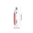 thumbnail image 3 of Pet Supplies​ Automatic Nail Clipper White Blue Design Transparent Debris Catcher Sharp Blade Pet Grooming Home Tool for Home Indoor, 3 of 6