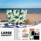 thumbnail image 5 of Easygdp Cartoon Turtle Bolsa de Viaje de Playa de Gran Capacidad, Bolsa Tote Perfecta para la Playa, Escapadas de Fin de Semana y Viajes, 5 of 7